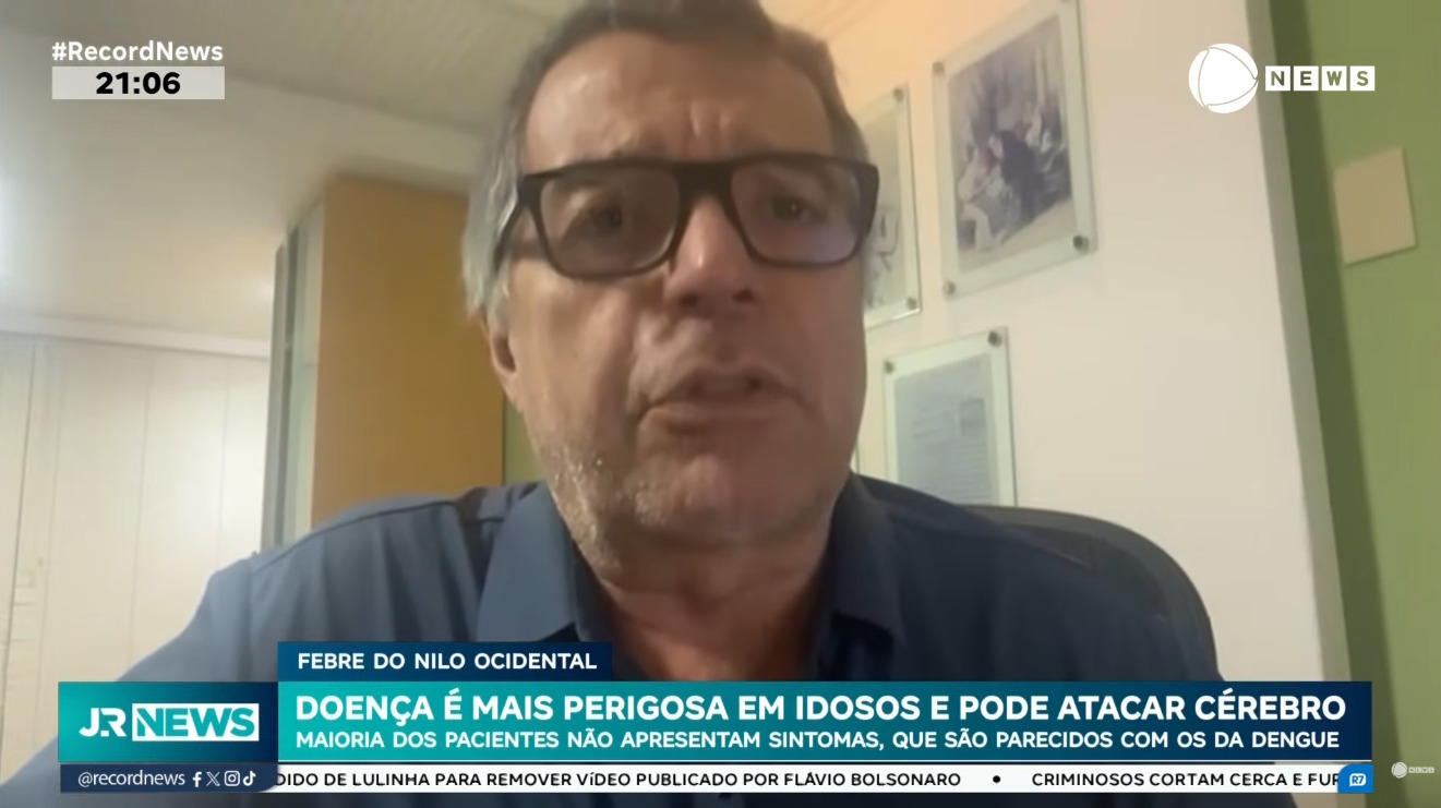 Dr. Kleber Luz no Jornal da Record News